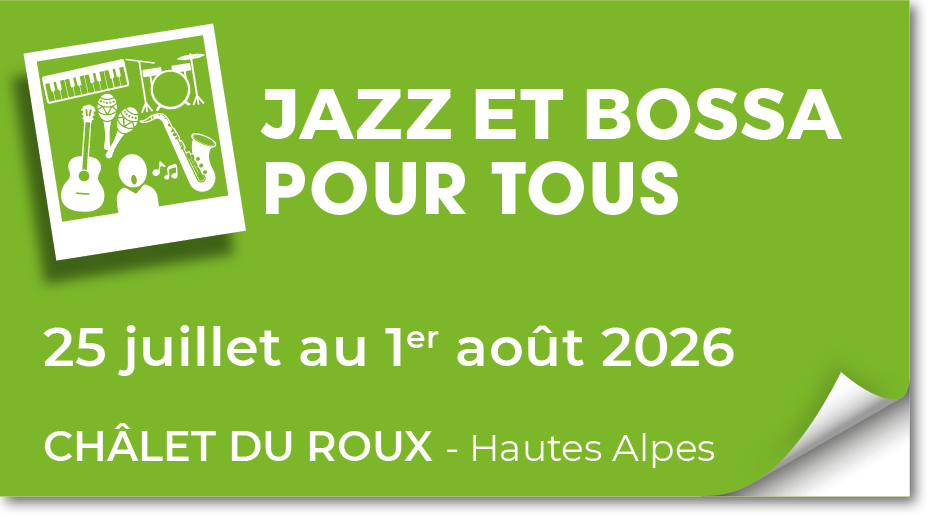Lire la suite à propos de l’article 20260725 – Stage Jazz & Bossa – juillet 2026