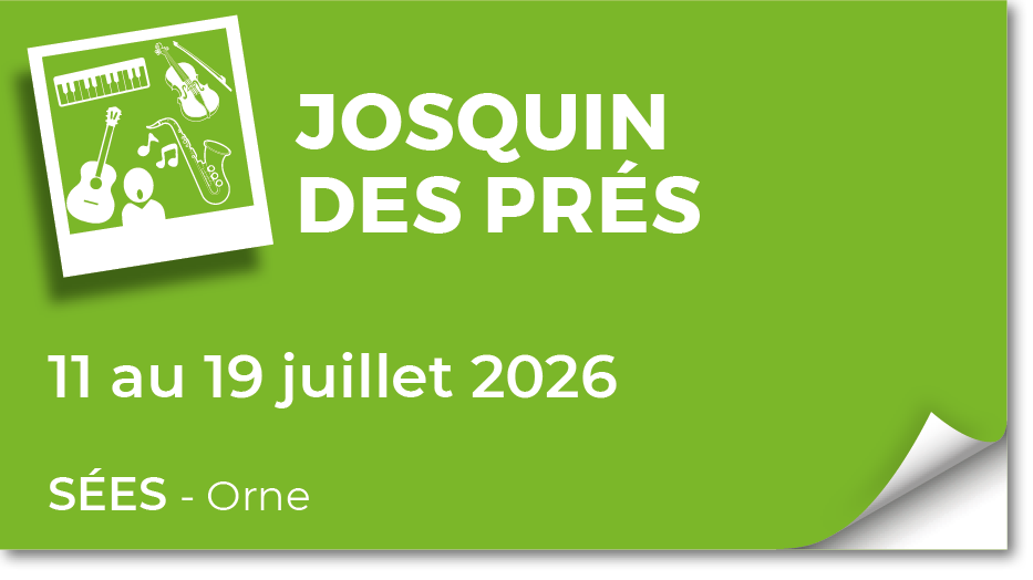 Lire la suite à propos de l’article 20260711 – Stage Josquin des Prés – juillet 2026