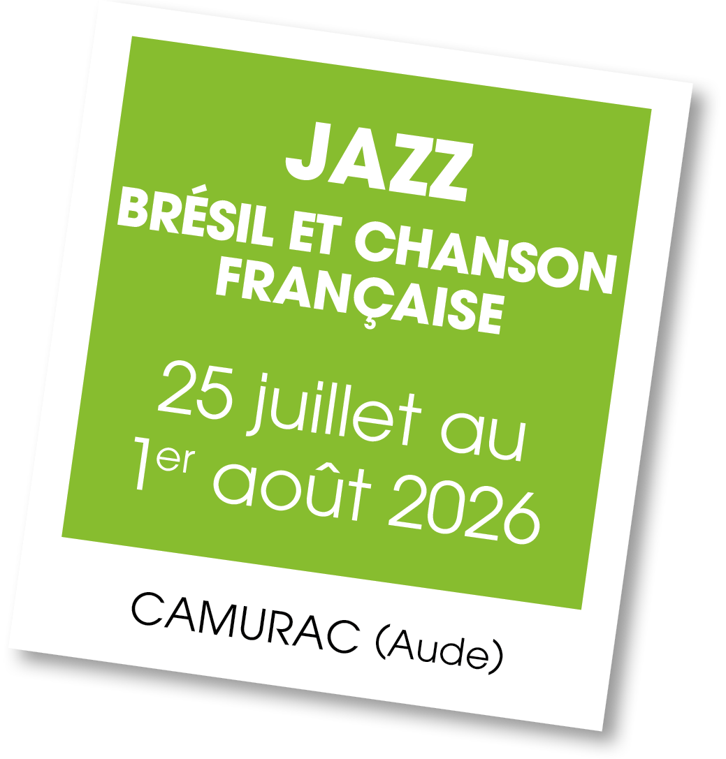 Lire la suite à propos de l’article 20260725 – Stage de Jazz, latino et chansons Françaises – juillet 2026