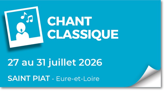 Lire la suite à propos de l’article 20260727 – Stage de chant classique – juillet 2026