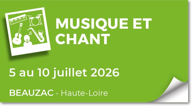 Lire la suite à propos de l’article 20260705 – Stage Musique et Chant – juillet 2026
