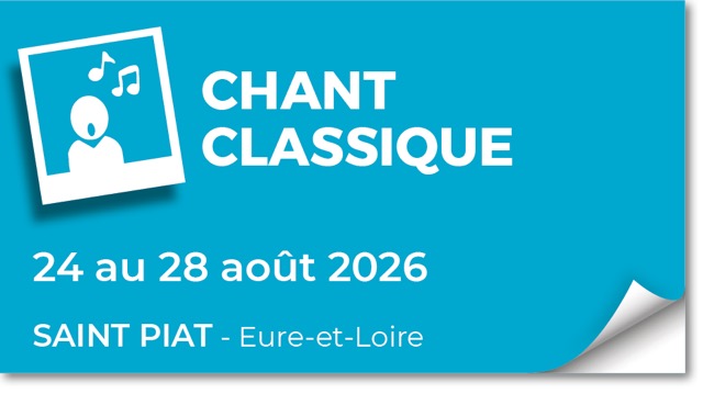 Lire la suite à propos de l’article 20260824 – Stage de chant classique – août 2026