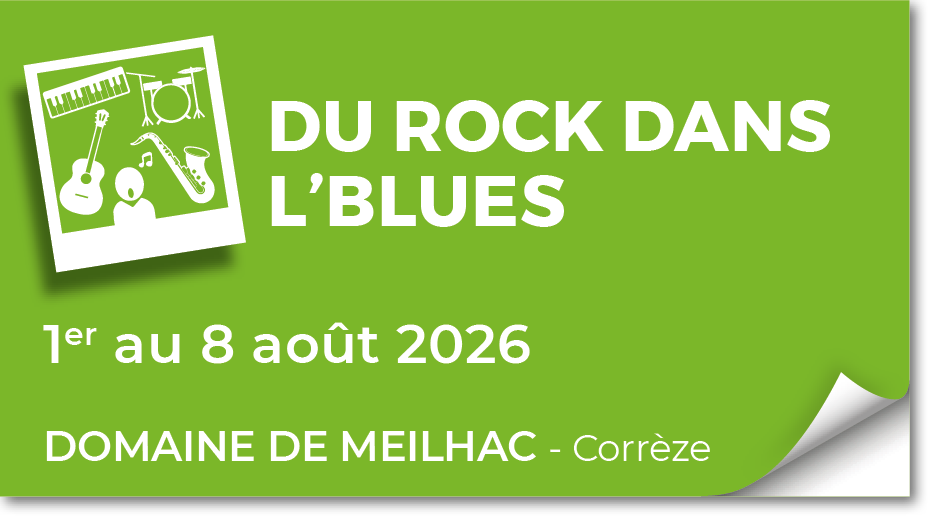 Lire la suite à propos de l’article 20260808 – Stage du Rock dans l’Blues – Aout 2026