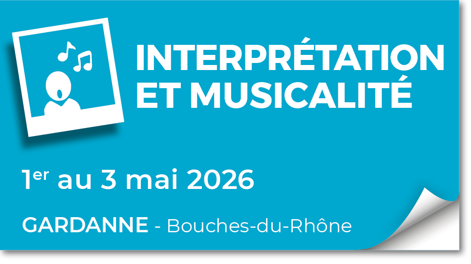 Lire la suite à propos de l’article 20260501 – Stage Interprétation et musicalité – mai 2026