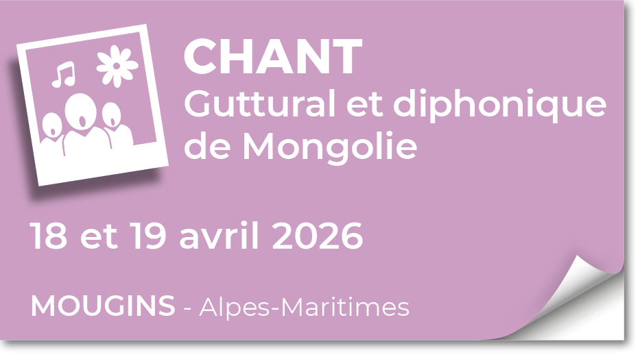 Lire la suite à propos de l’article 20260418 – Chant Guttural et Diphonique de Mongolie – Avril 2026