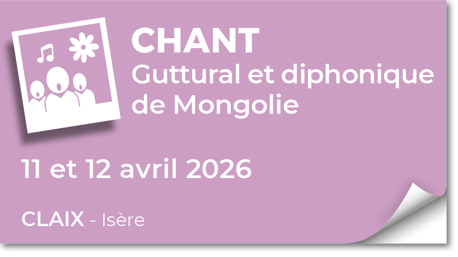 Lire la suite à propos de l’article 20260411 – Chant Guttural et Diphonique de Mongolie – Avril 2026