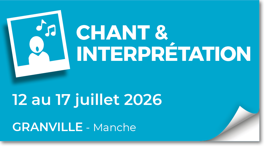 Lire la suite à propos de l’article 20260712 – Stage Chanson Interprétation – juillet 2026