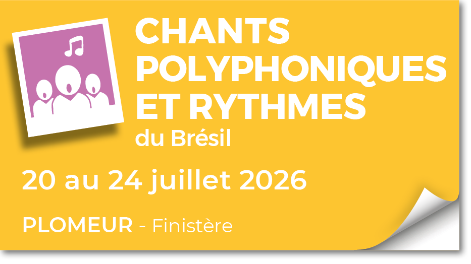 Lire la suite à propos de l’article 20260720 – Stages chants polyphoniques et rythmes du brésil – juillet 2026