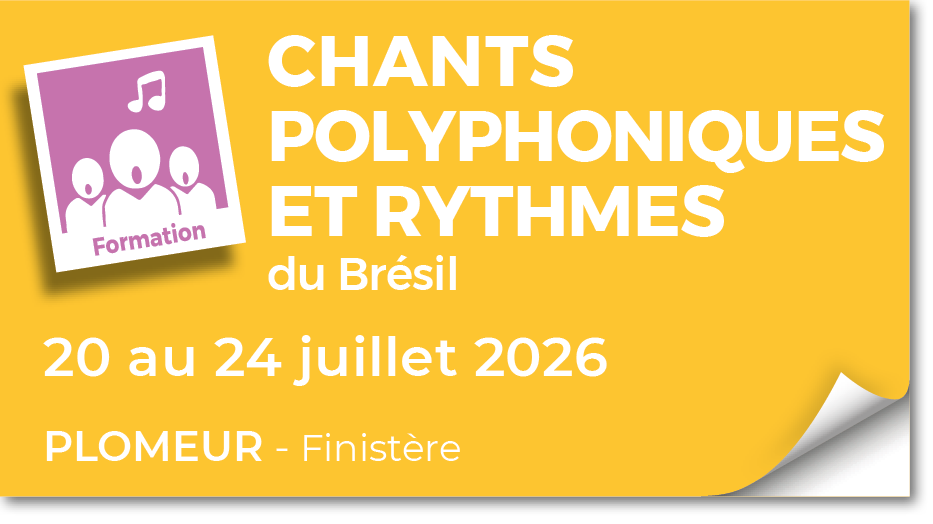 Lire la suite à propos de l’article 20260720 – Stages chants polyphoniques et rythmes du brésil – juillet 2026