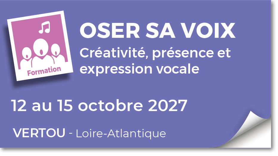 Lire la suite à propos de l’article 20271012 – Oser sa voix – octobre 2027
