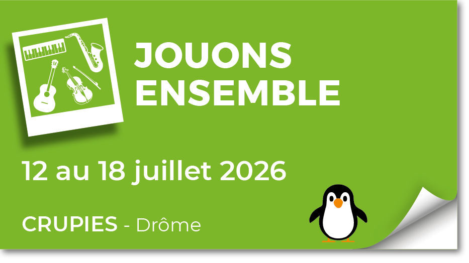 Lire la suite à propos de l’article 20260712 – Stage Jouons ensemble – juillet 2026