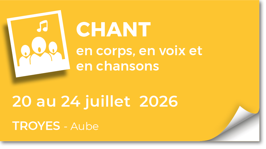 Lire la suite à propos de l’article 20260720 – Stage de chant : En corps, en voix et en chansons – juillet 2026