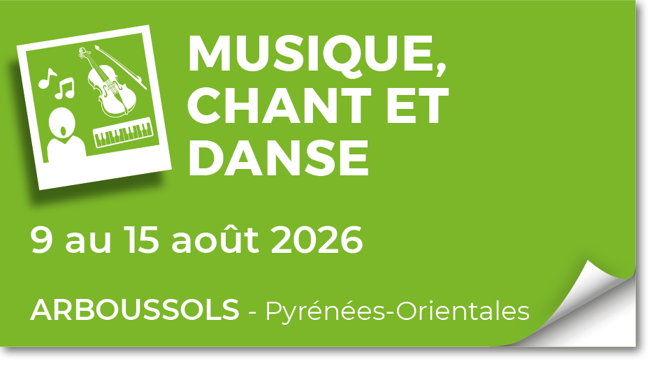 Lire la suite à propos de l’article 20260809 – Stage de musique, chant et danse – août 2026