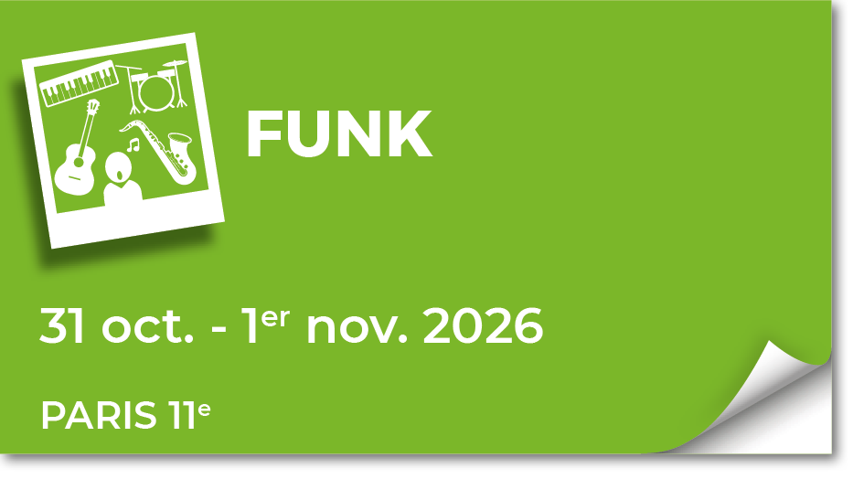 Lire la suite à propos de l’article 20261031 – Stage de Funk – octobre 2026