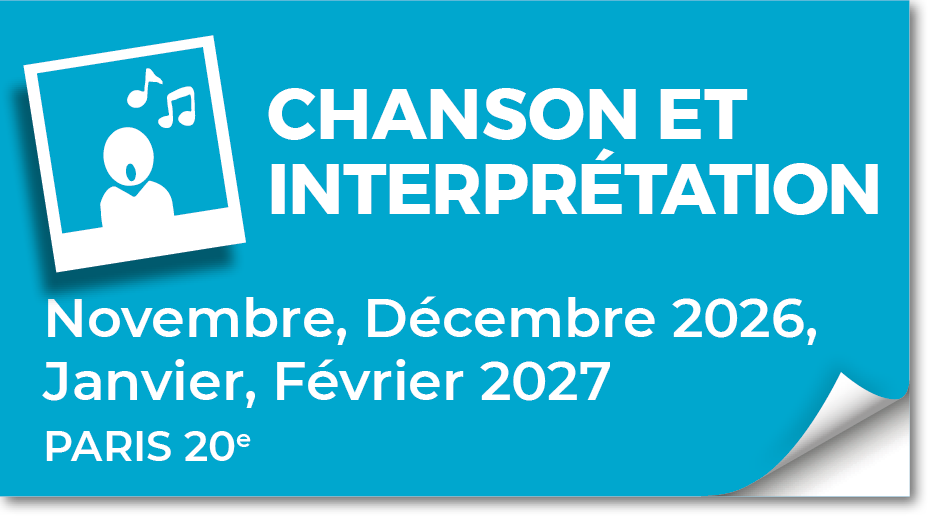 Lire la suite à propos de l’article 20261119 – Stage Chanson Interprétation – 2026-2027