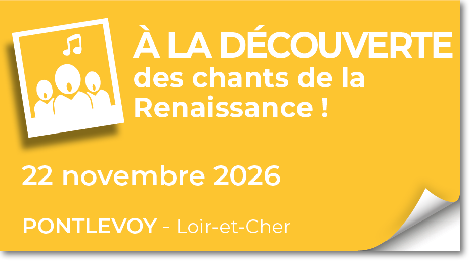 Lire la suite à propos de l’article 20261122 – A la découverte des chants de la Renaissance ! novembre 2026